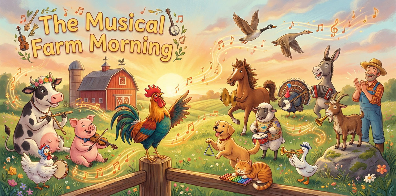 The Musical Farm Morning - Story Artwork