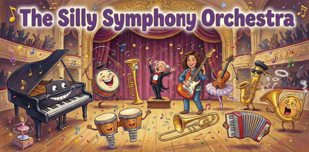 The Silly Symphony Orchestra - Story Artwork